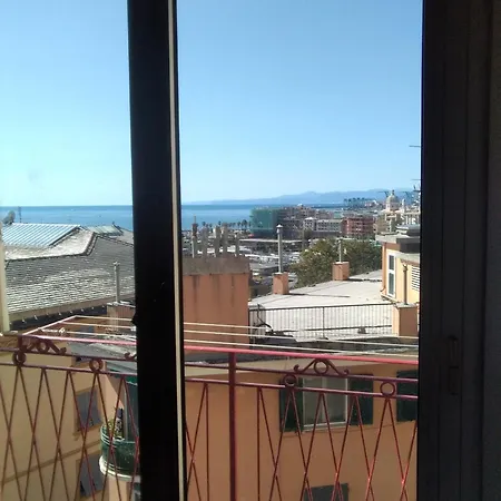 アパート Terrace Overlooking The Sea ジェノヴァ